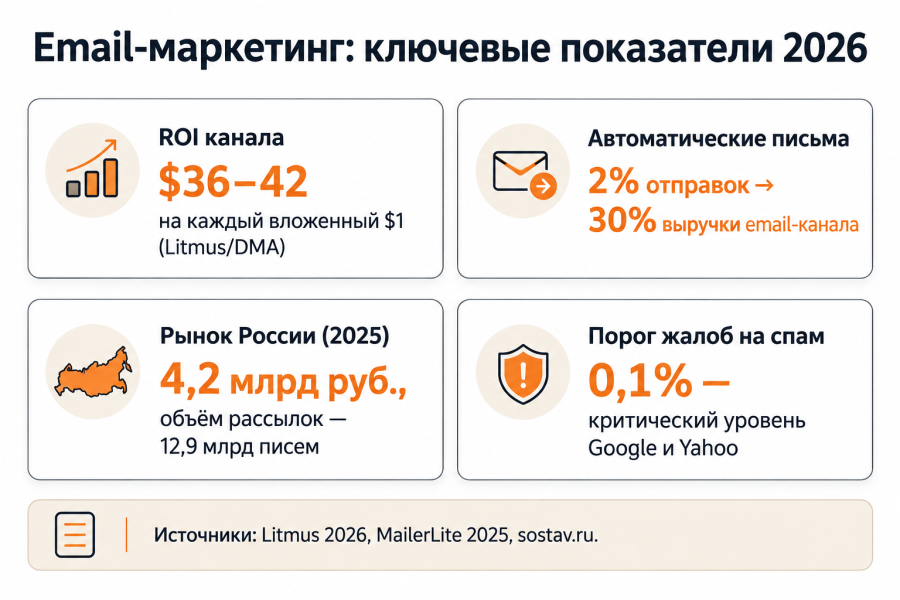 Email-маркетинг: полное руководство для бизнеса в 2026 году