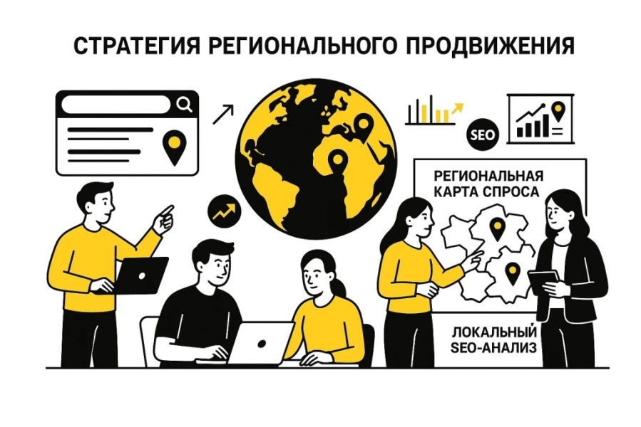 SEO продвижение сайта по регионам