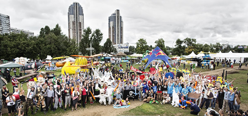 Наш полет на Red Bull Flugtag 2013