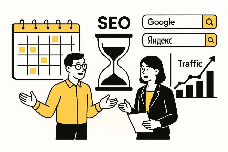 SEO оптимизация в Google и Яндекс: как долго работает и когда ждать результат?