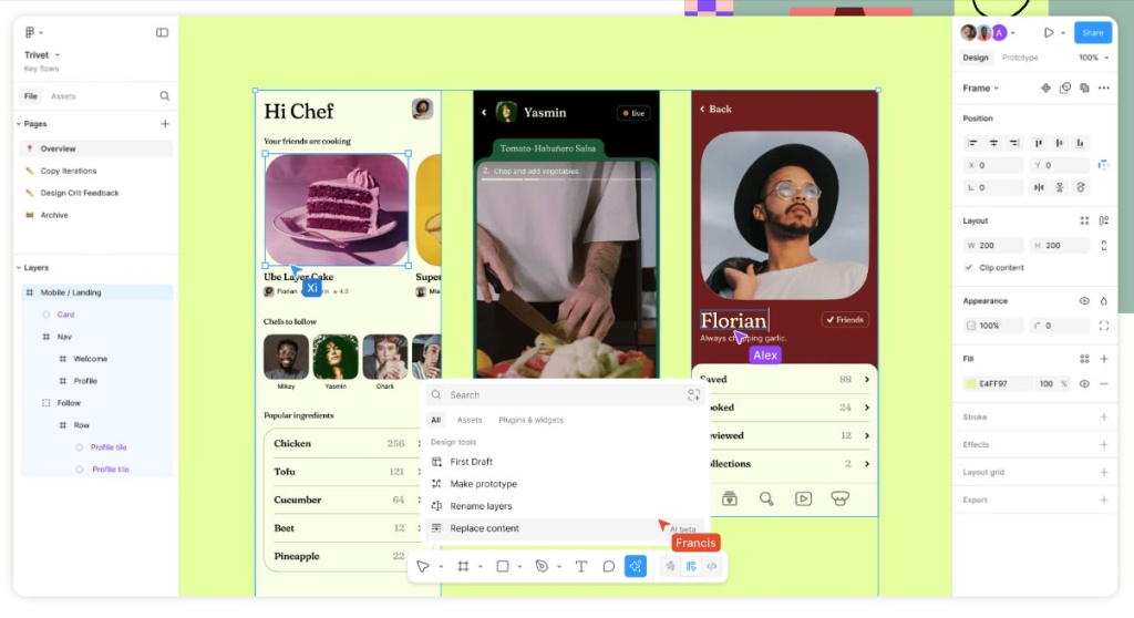 design-in-figma-ui-prototype.jpg Интерфейсный UI/UX дизайн в Figma для прототипа мобильного приложения.