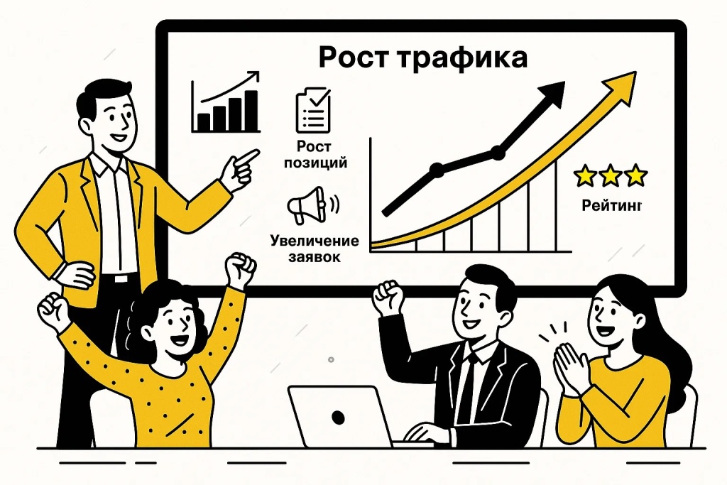 Какие результаты дает SEO-продвижение и как влияет на трафик и рейтинг сайта.