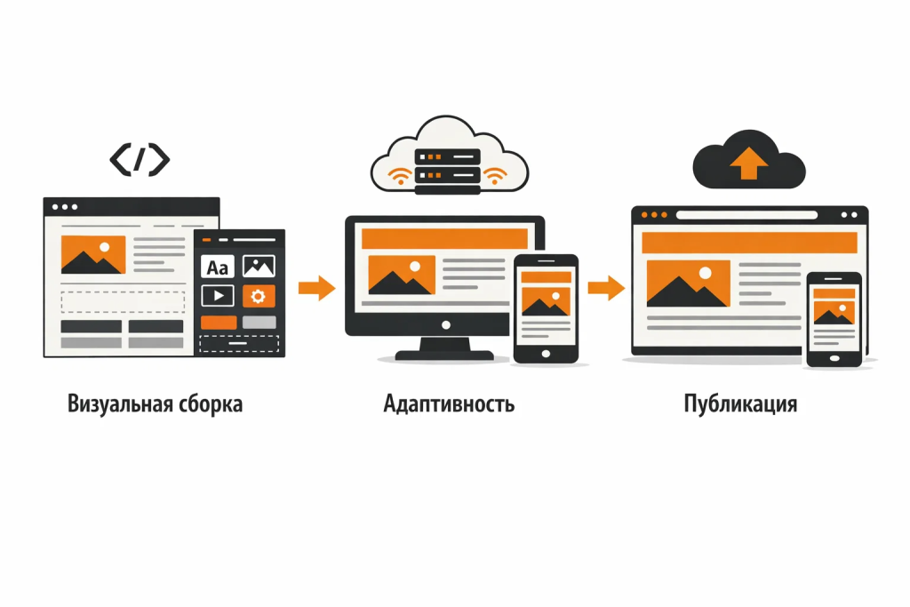 No-code и визуальная разработка сайтов.