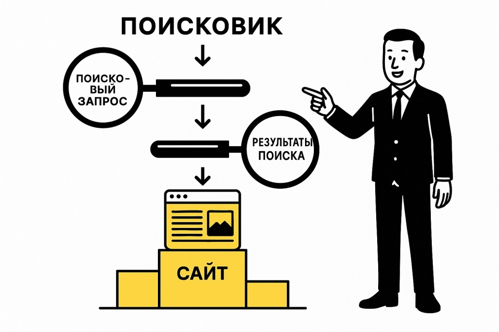 Принцип работы поисковой оптимизации.