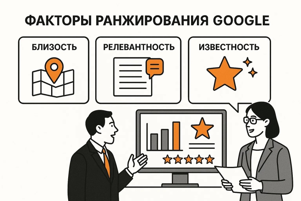 faktory-ranzhirovaniya-google-dlya-lokalnogo-poiska.jpg Основные факторы ранжирования Google для локального поиска близость релевантность и известность.