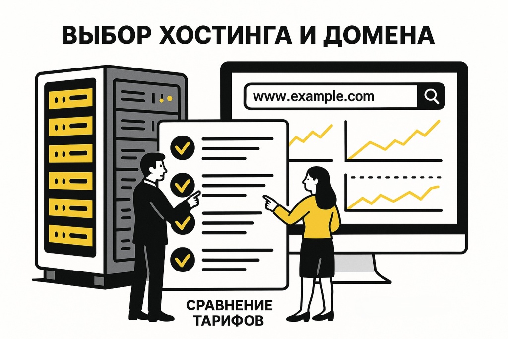 Выбор хостинга и домена для SEO продвижения сайта.