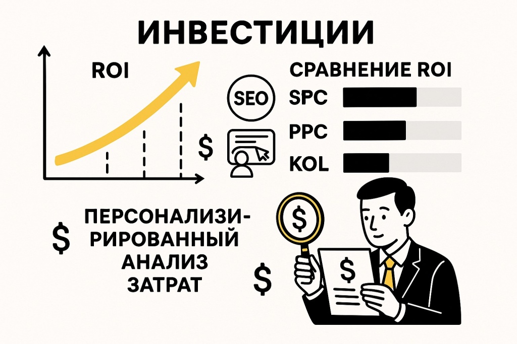 Investicionnaya celesoobraznost prodvizheniya v Naver.jpeg Инвестиции в SEO продвижение в Naver с графиком ROI.
