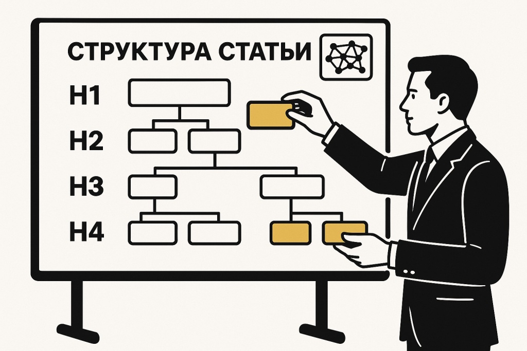 Formirovanie struktury teksta v nejroseti.jpeg Построение структуры SEO-статьи с помощью ИИ.