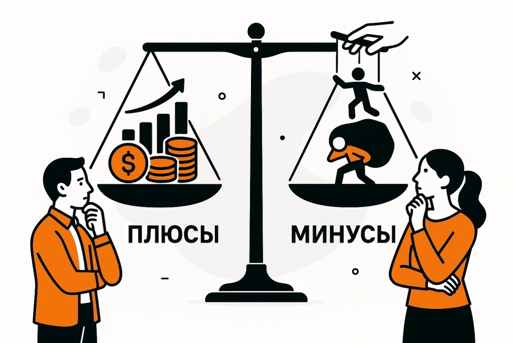 Список плюсов и минусов для анализа и принятия решений Список плюсов и минусов для анализа и принятия решений