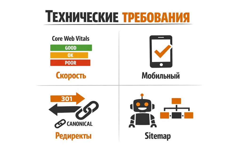 Технические требования к SEO-дружественной CMS.