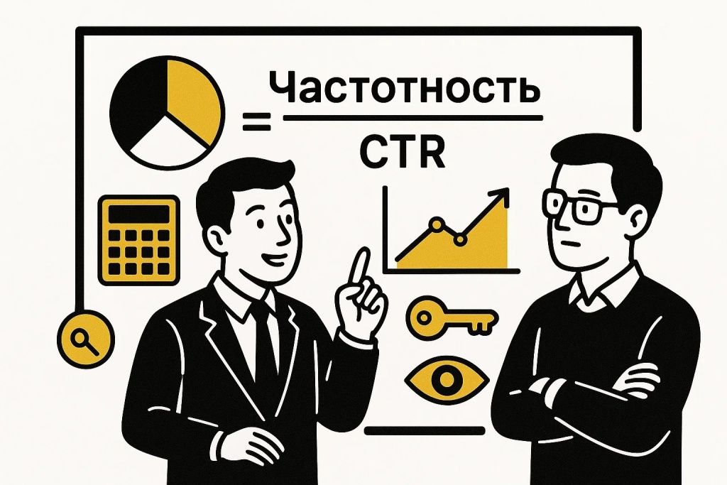 Анализ SEO метрик с фокусом на CTR, частотность и поисковую видимость. Анализ SEO метрик с фокусом на CTR, частотность и поисковую видимость.
