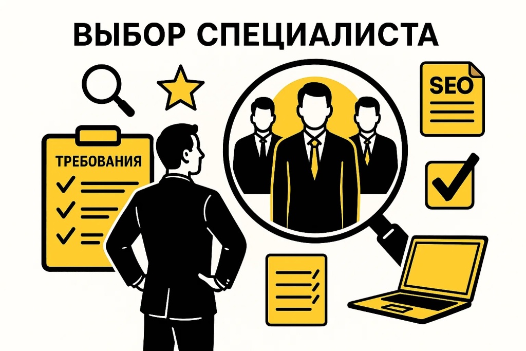 Выбор SEO специалиста с учетом требований и анализа кандидатов. Выбор SEO специалиста с учетом требований и анализа кандидатов.