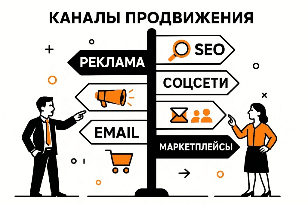 Обзор ключевых каналов цифрового маркетинга включая рекламу, email рассылки, SEO и маркетплейсы Обзор ключевых каналов цифрового маркетинга включая рекламу, email рассылки, SEO и маркетплейсы