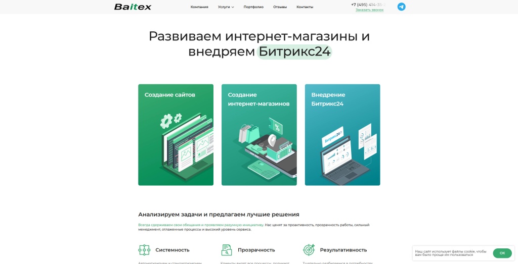 Baitex скриншот.