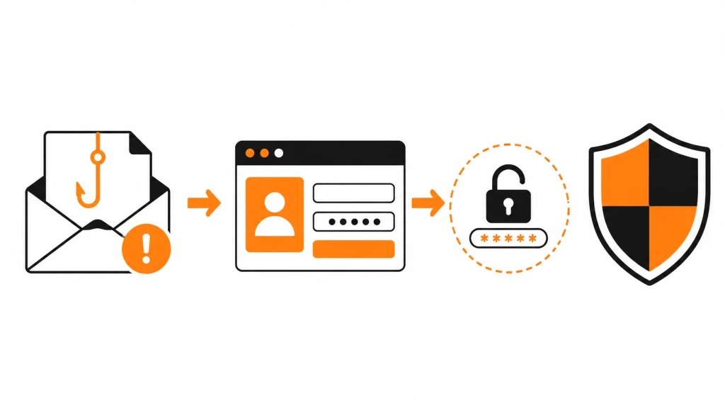 kak-rabotaet-fishing.webp Как работает фишинг: письмо ведет на поддельный сайт и к краже пароля.