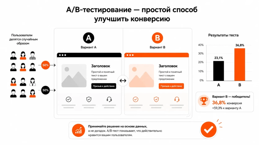 chto-mozhno-testirovat-v-a-b-teste.webp Что можно тестировать в A/B тесте: кнопки, формы, баннеры и карточки товара.