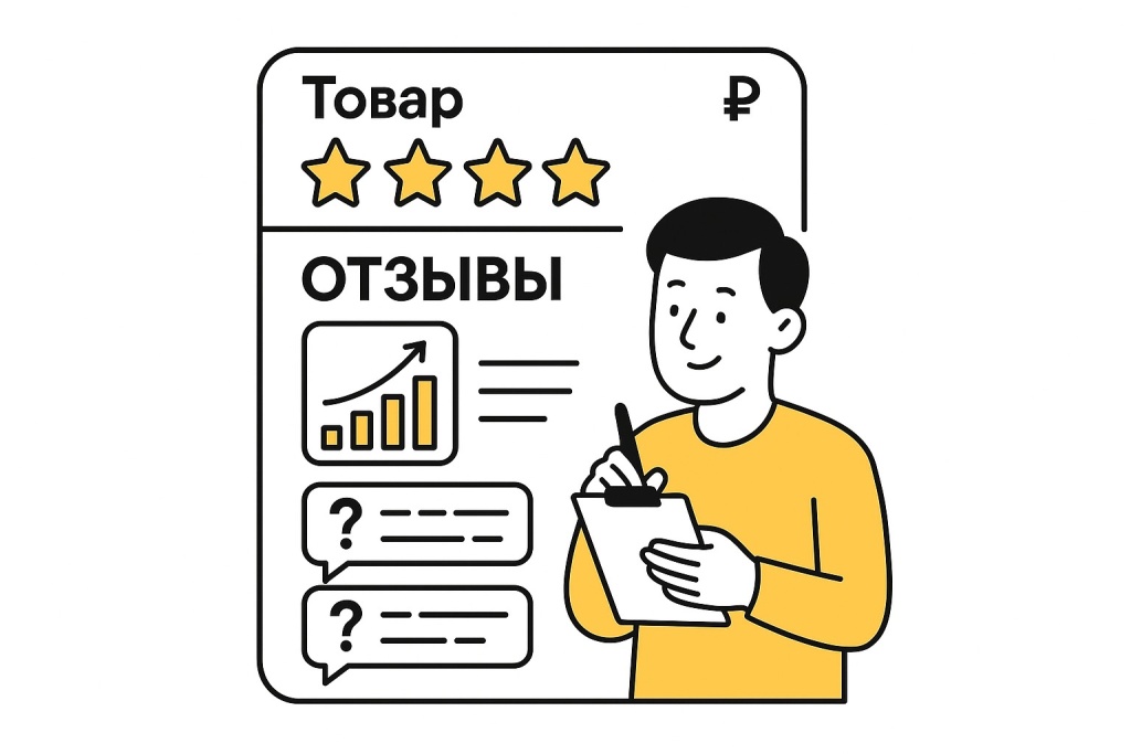 Rabota s otzyvami i voprosami na kartochke.jpeg Управление отзывами для SEO на Ozon.