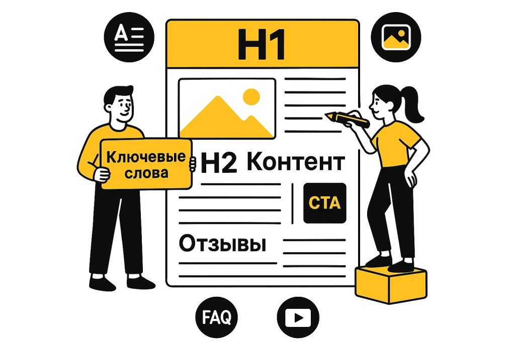 SEO контент оптимизация с заголовками, ключевыми словами и структурой страницы. SEO контент оптимизация с заголовками, ключевыми словами и структурой страницы.