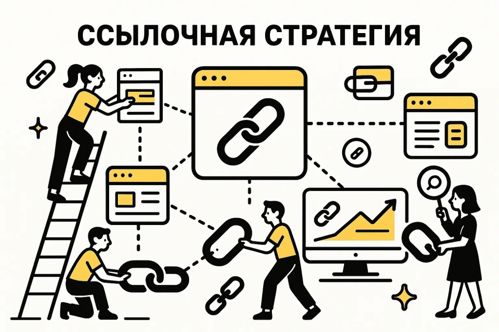 Ссылочная стратегия SEO с линкбилдингом и ростом позиций сайта. Ссылочная стратегия SEO с линкбилдингом и ростом позиций сайта.