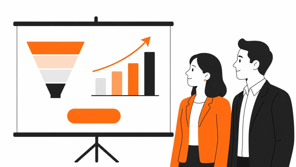 konversiya-prezentacii-kompanii.webp Конверсия презентации компании с воронкой продаж и графиком роста.