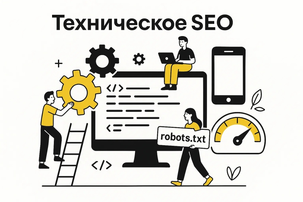 Техническое SEO с настройкой robots txt и оптимизацией скорости сайта. Техническое SEO с настройкой robots txt и оптимизацией скорости сайта.
