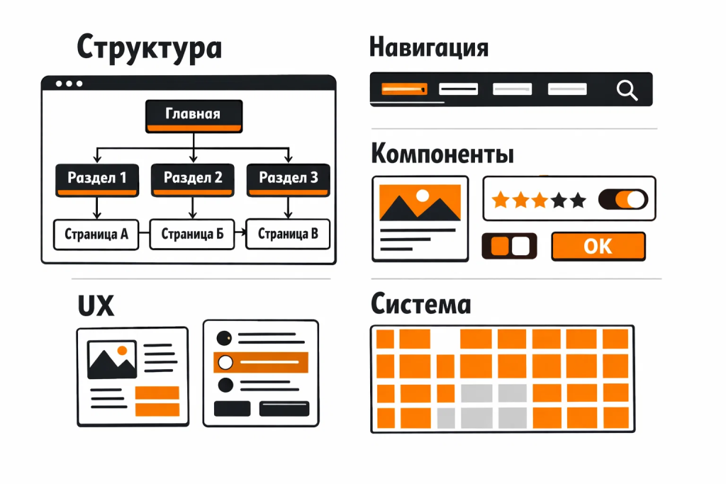 Технические аспекты и информационная архитектура сайта.