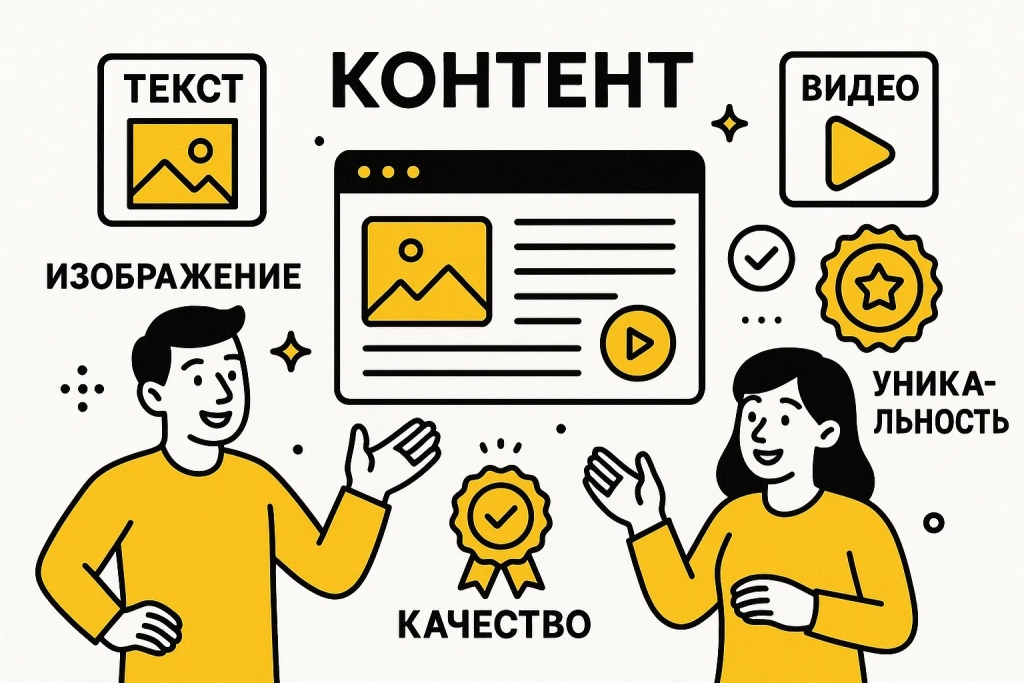 Контент для сайта: текст, изображения и видео с акцентом на качество и уникальность. Контент для сайта: текст, изображения и видео с акцентом на качество и уникальность.