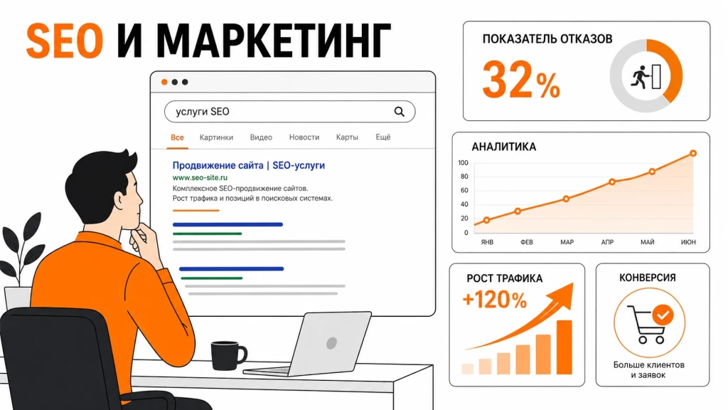 seo-marketing-pokazatel-otkazov.webp SEO маркетинг и показатель отказов в аналитике сайта.