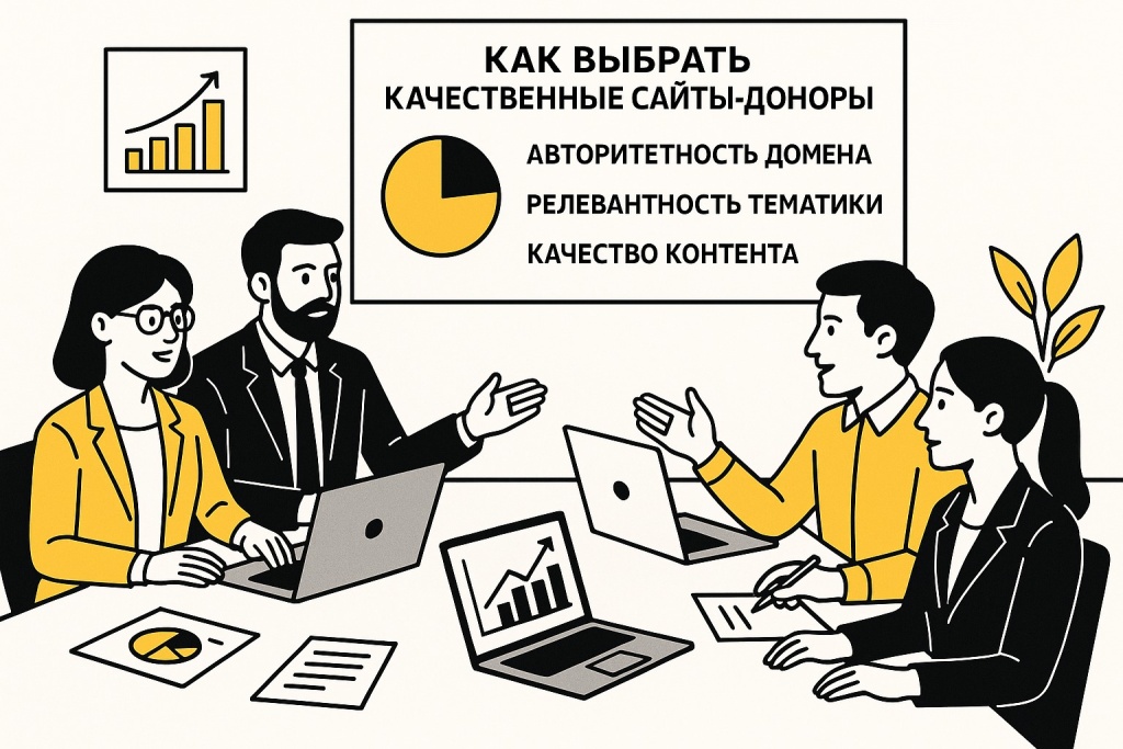 Как выбрать качественные сайты-доноры для внешней оптимизации сайта (Off-Page SEO).