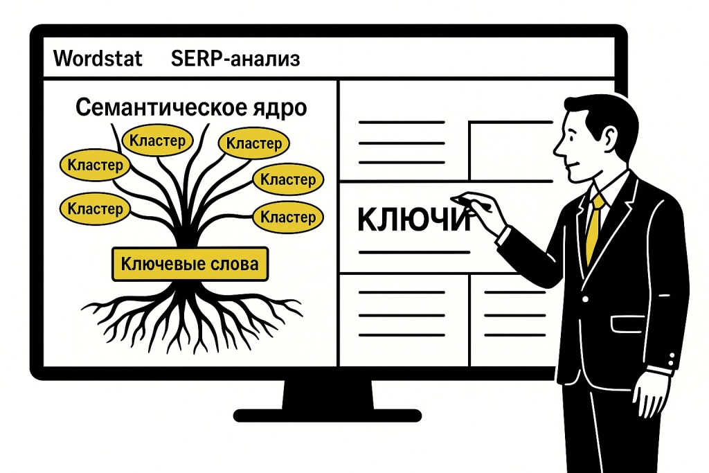 Семантическое ядро и контент во внутренней оптимизации сайта.