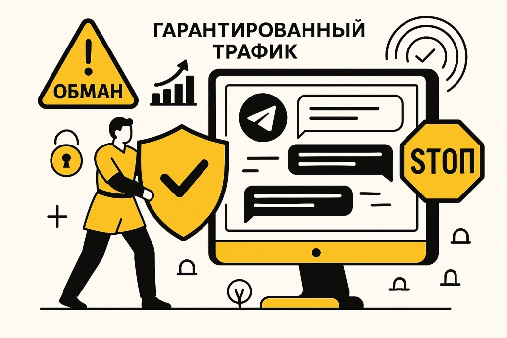 Защита трафика и предотвращение обмана при продвижении Telegram канала.