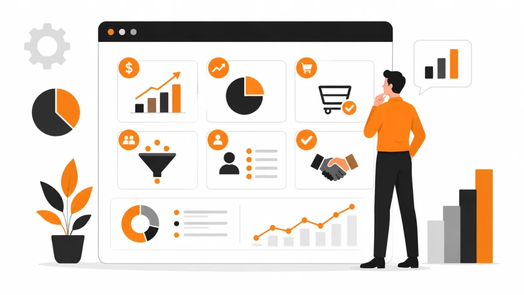 pokazateli-plana-prodazh.webp Показатели плана продаж на дашборде с выручкой, лидами и сделками.