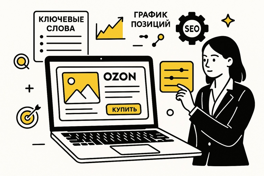 Процесс SEO-оптимизации карточки товара на Ozon.