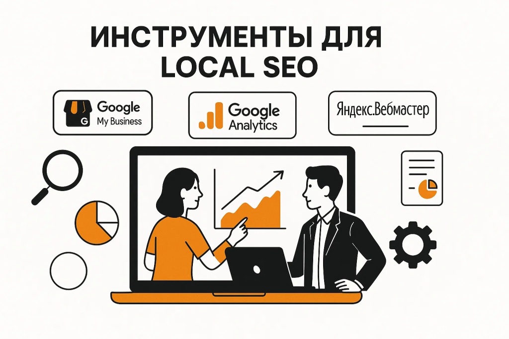 instrumenty-dlya-lokalnogo-seo-google-my-business-analytics.jpg Ключевые инструменты для работы с локальным SEO включая Google My Business и Яндекс Вебмастер.