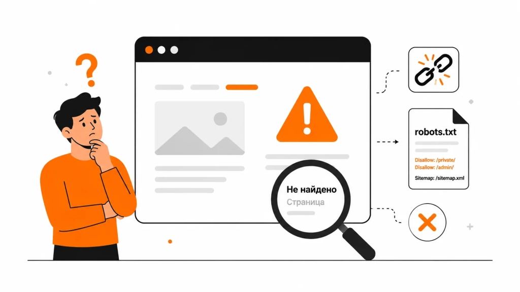 sait-ne-poyavlyaetsya-v-google-i-yandekse.webp Сайт не появляется в Google и Яндексе из-за ошибок индексации.