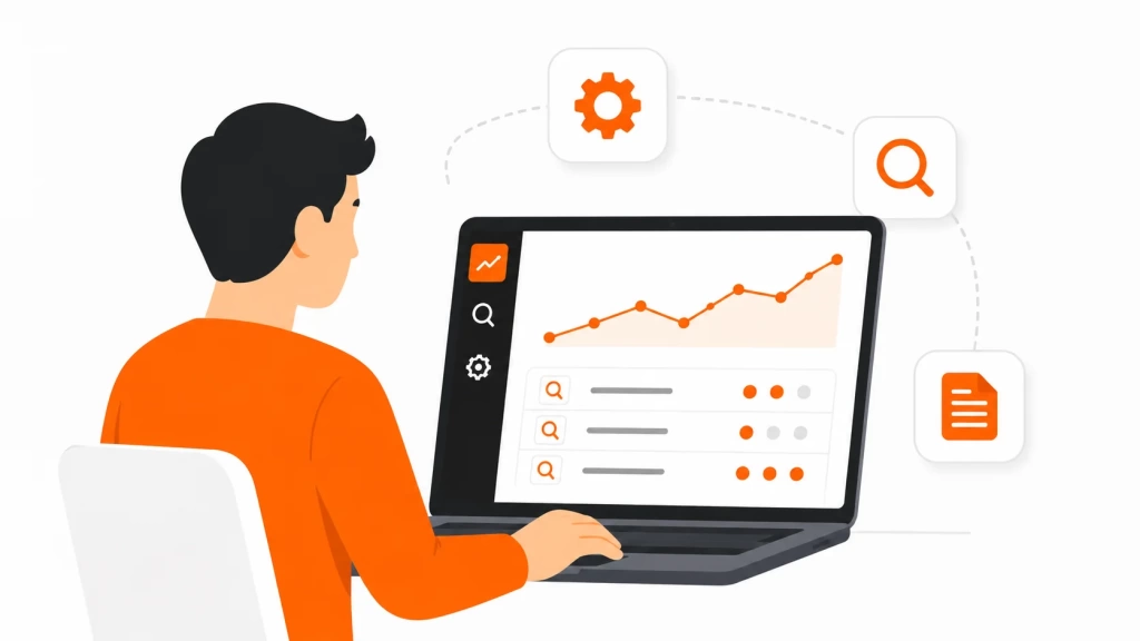 proverka-sayta-v-seo-servise.webp Проверка сайта в SEO-сервисе специалистом по графику видимости и позициям.