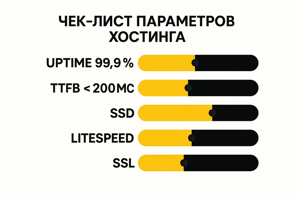 Ключевые параметры хостинга для SEO.
