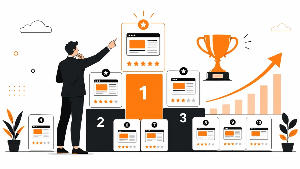 top-10-veb-agentstv.webp Топ 10 веб агентств с карточками компаний, пьедесталом и стрелкой роста.