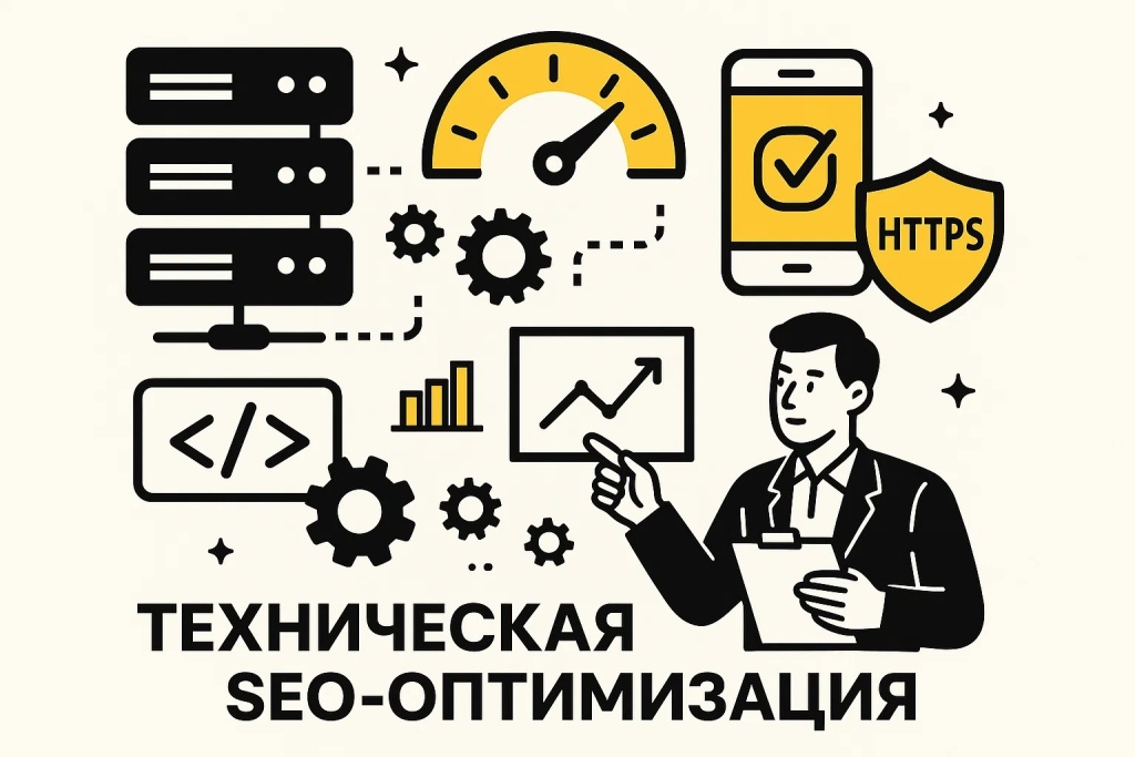 Техническая SEO оптимизация сайта с HTTPS, скоростью загрузки и аналитикой. Техническая SEO оптимизация сайта с HTTPS, скоростью загрузки и аналитикой.