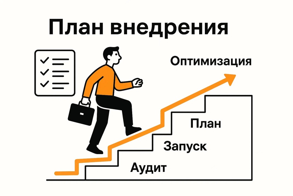 Поэтапный план внедрения SEO включая аудит оптимизацию и запуск Поэтапный план внедрения SEO включая аудит оптимизацию и запуск