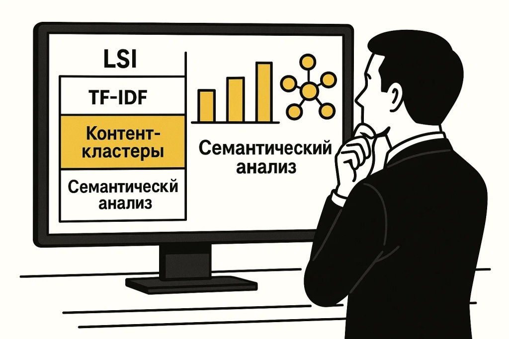 Семантический анализ и контент кластеры в SEO для улучшения структуры сайта.