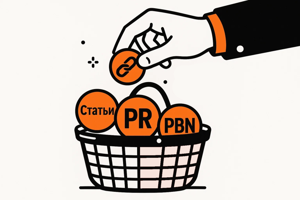 Strategiya-Postroeniya-Ssylok.jpg Изображение ракеты, плавно взлетающей по графику, символизирующее стратегию постепенного и естественного роста ссылочного профиля.