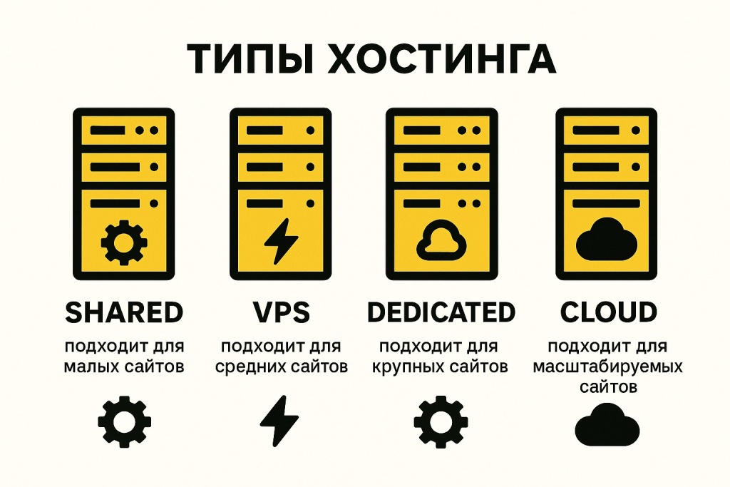 Типы хостинга для SEO-продвижения.