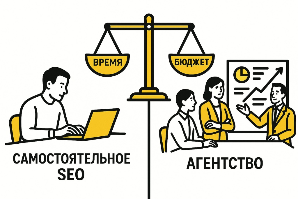 Выбор способа SEO-продвижения.