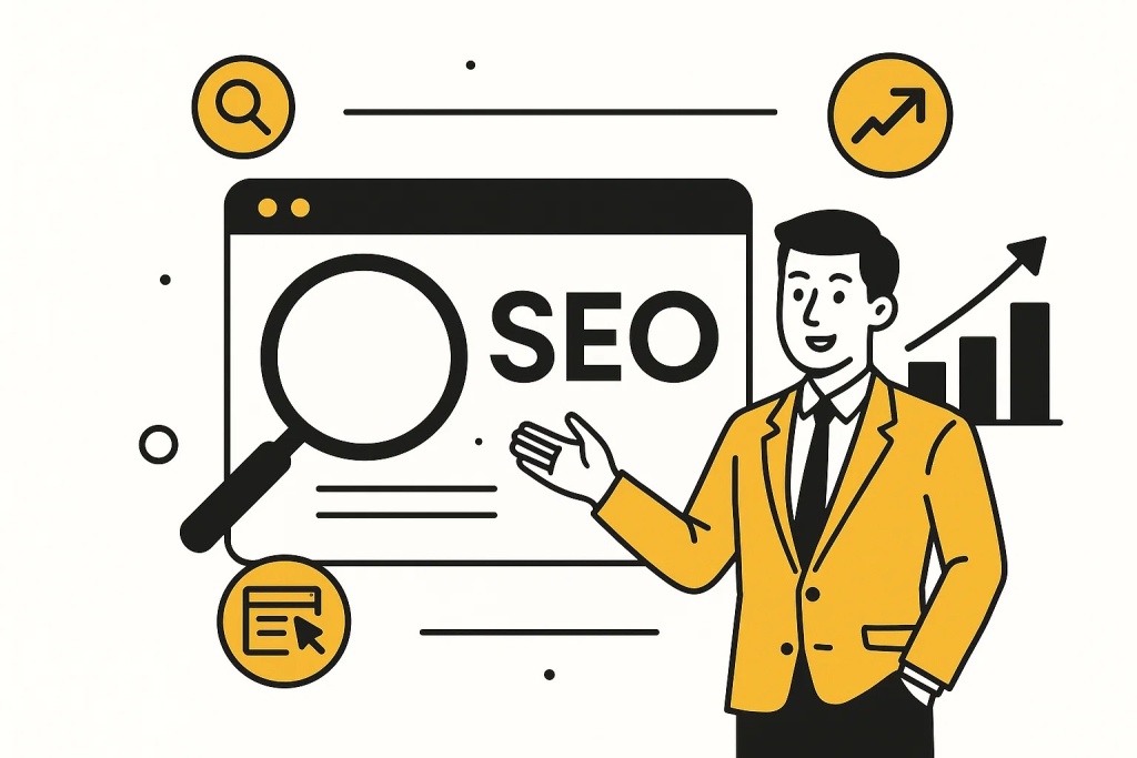Что такое seo на примере графика роста и увеличения трафика.
