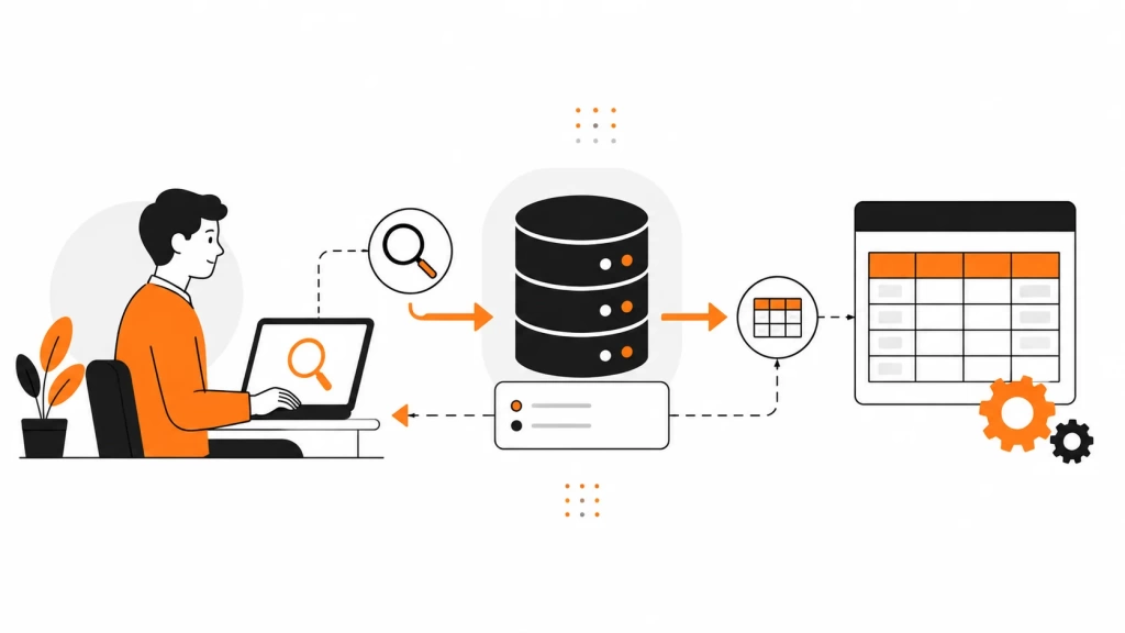 kak-rabotaet-baza-dannykh.webp Как работает база данных: запрос, поиск на сервере и получение результата.