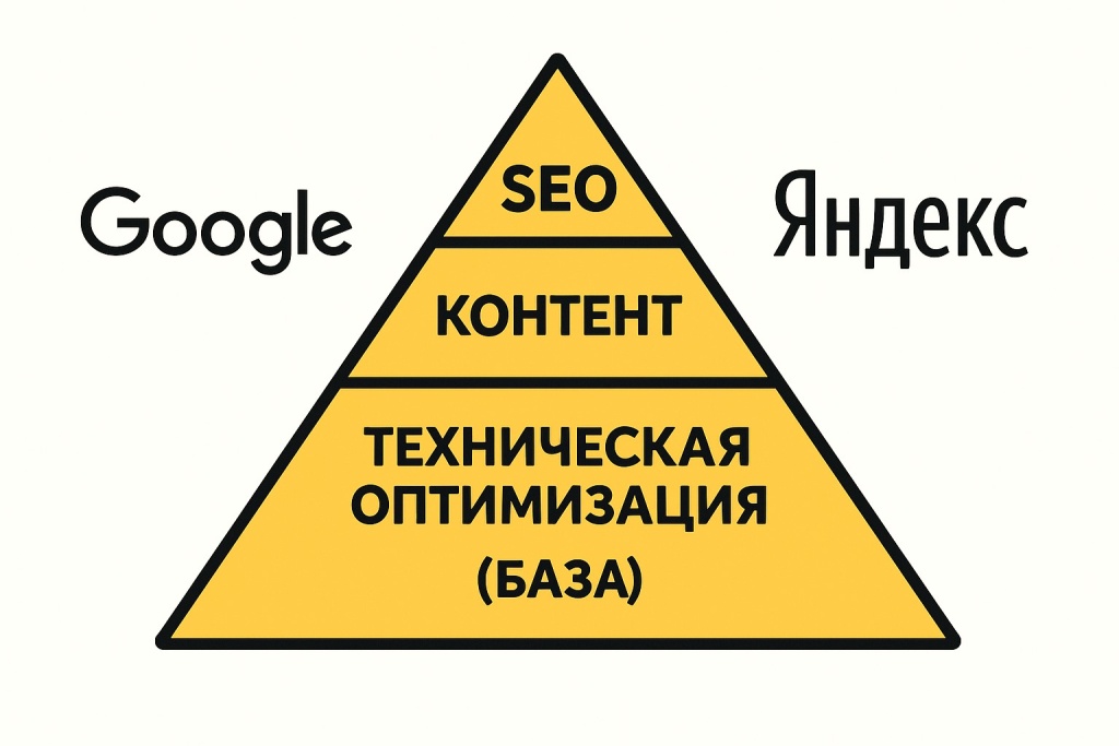Tehnicheskaya optimizaciya sajta kak osnova poiskovogo prodvizheniya.jpeg Роль технической оптимизации в структуре SEO-продвижения.