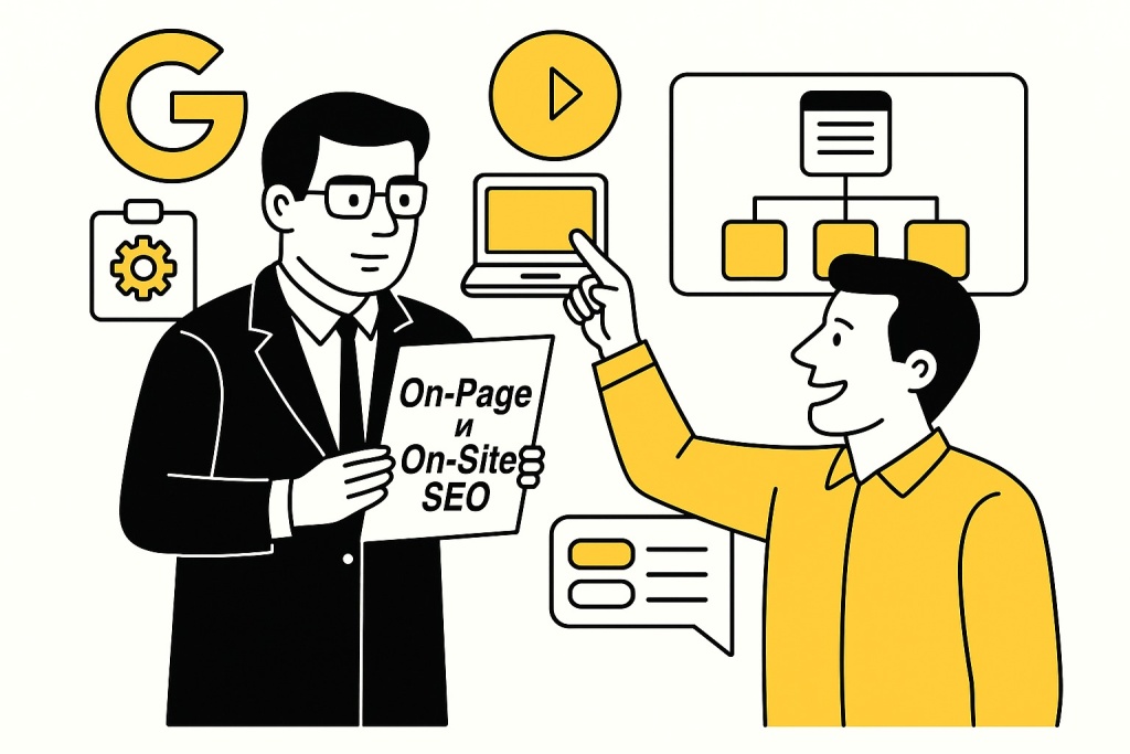 Основные элементы внутренней оптимизации сайта для SEO.