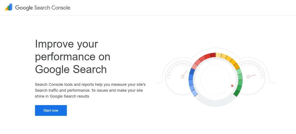 Главная страница Google Search Console